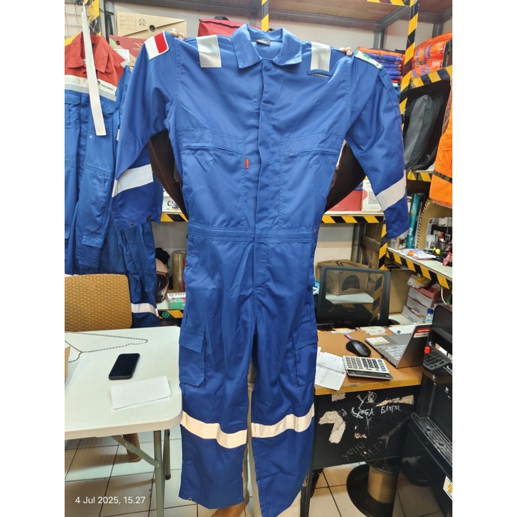 Nomex Dupont Coverall Wearpack Defender Ultra Nomex Dupont Biru