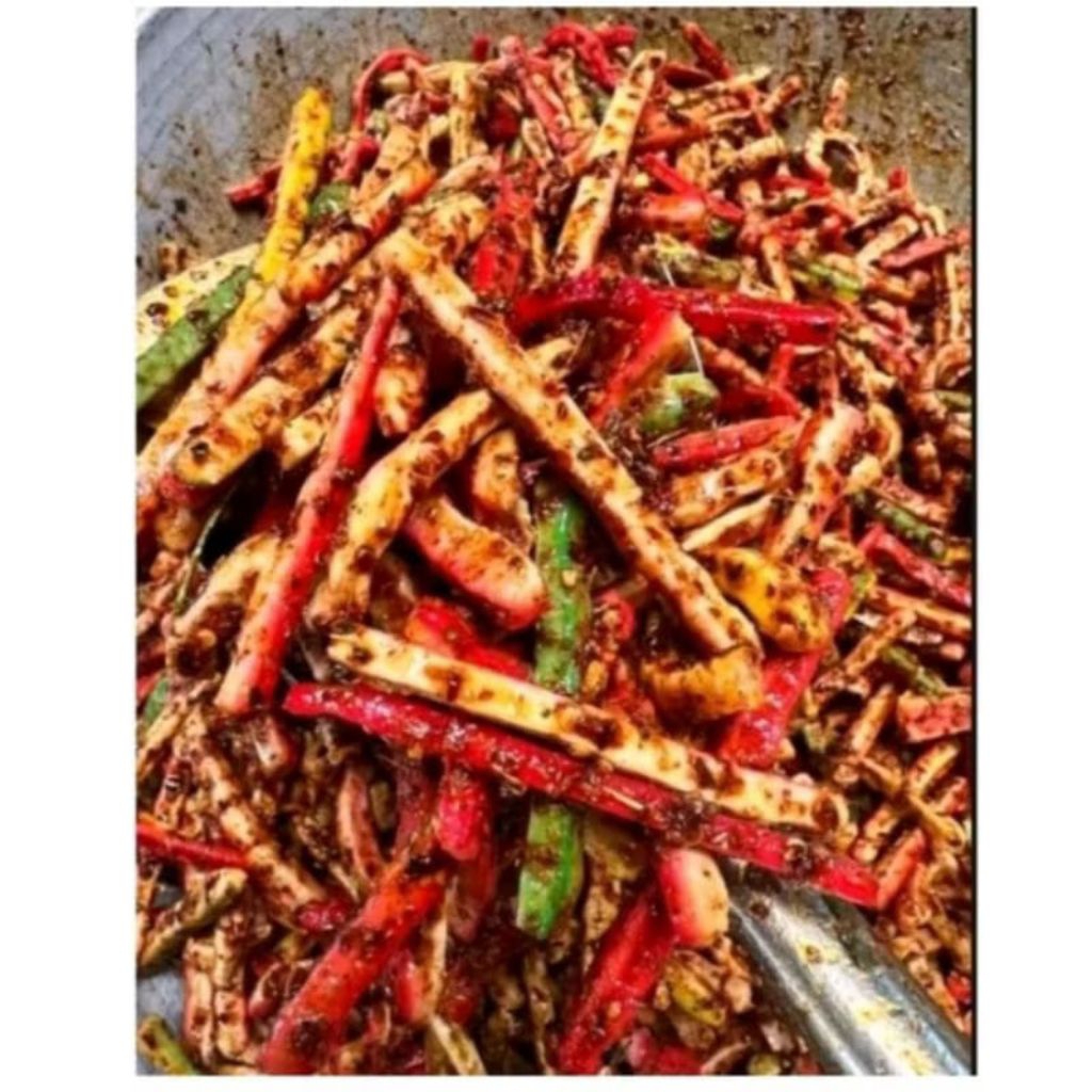 

Seblak kerupuk jaat beton pedas daun jeruk/Original daun jerukvariian kemasan 250gr 500gr 1000gr