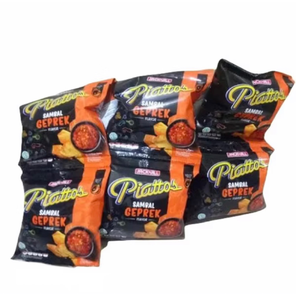 

Piattos Sambal Geprek ( 1 Renceng isi 10 Pcs )