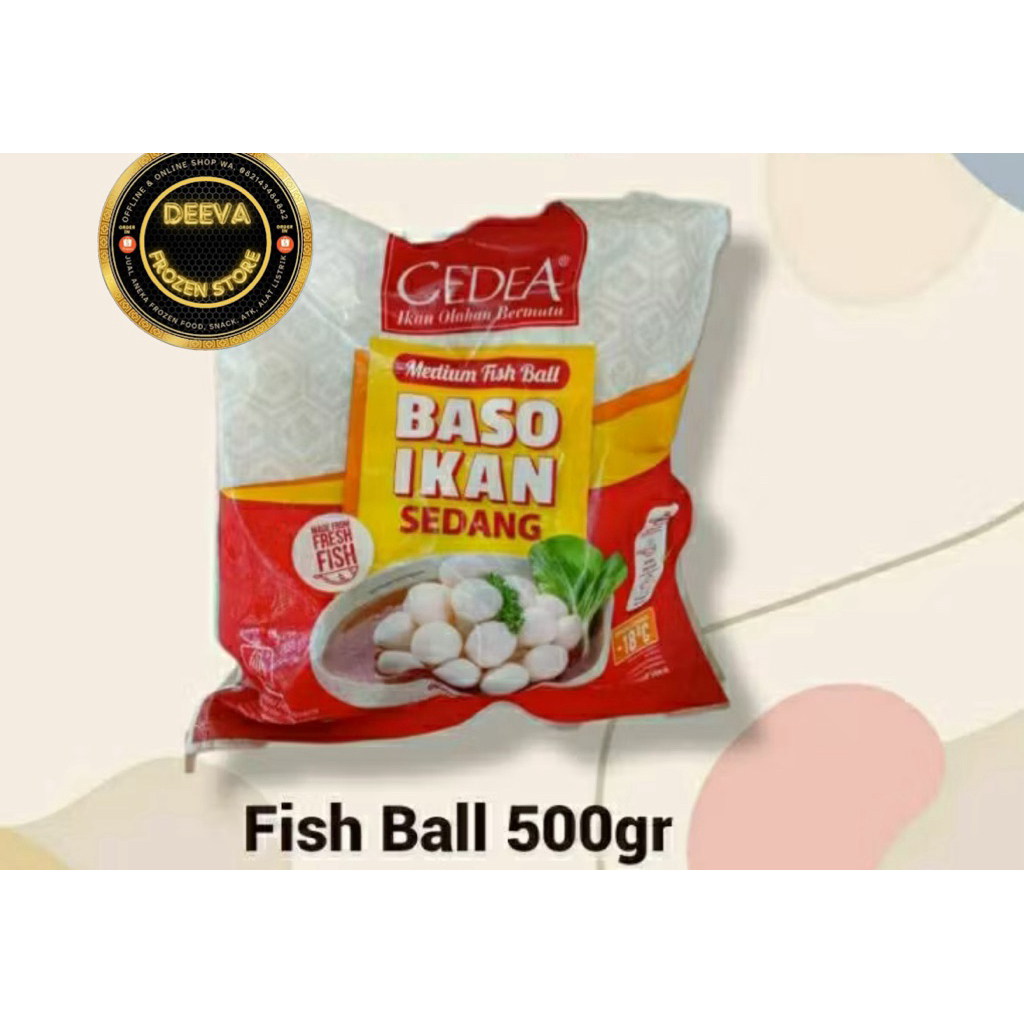 

Cedea Bola Ikan 500gr