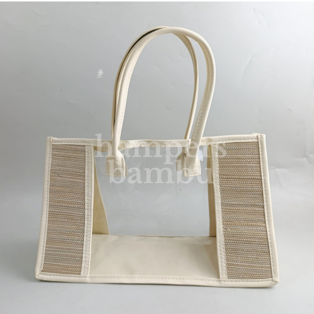 Tas Mendong Mika / Tas Hampers Anyaman Mendong / Tas Mendong 3 Tabung Jar