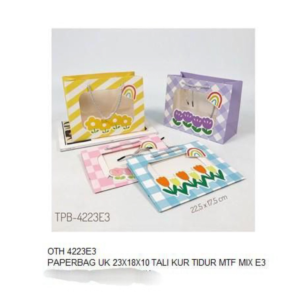 

PPG motif E3/Paper Bag/Goodie Bag/Tas Hampers/Gift Bag/Tas Kertas