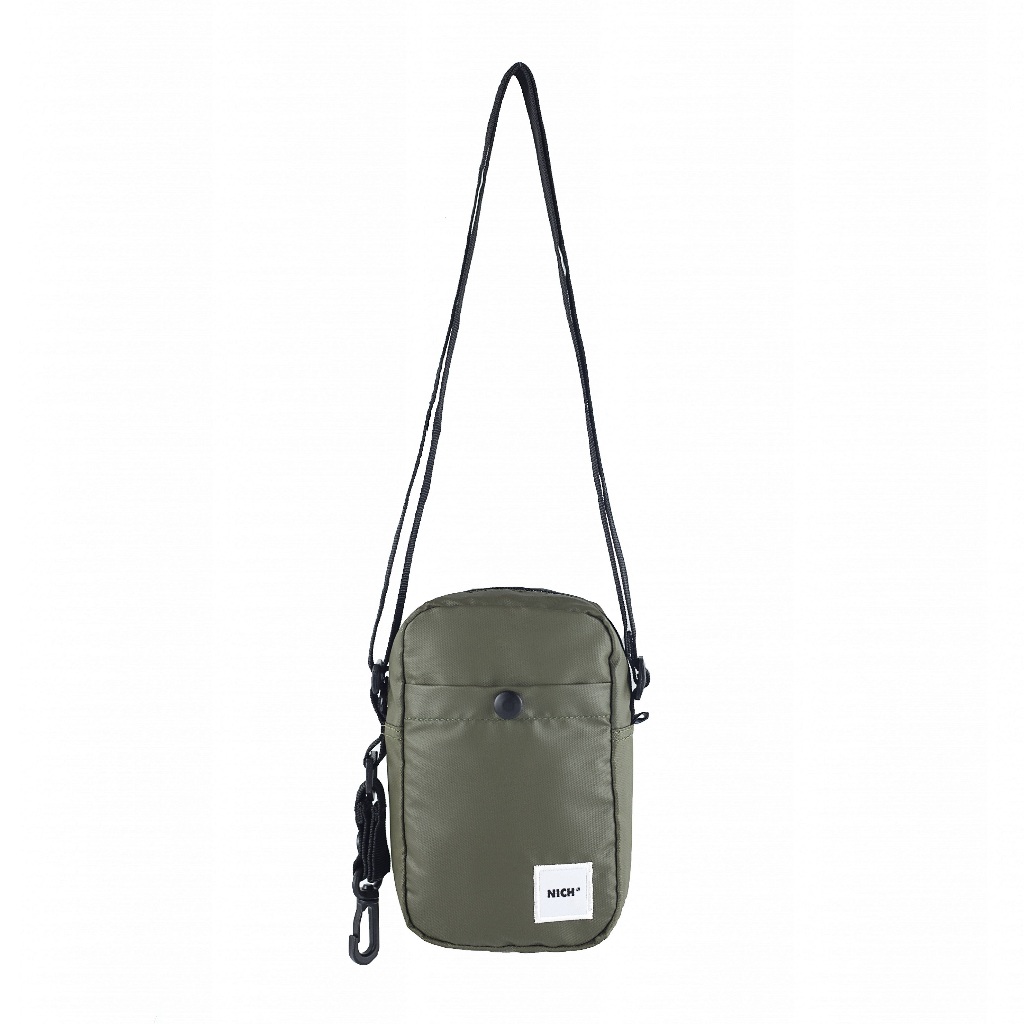 Nich | Disaster Army Tas Selempang Slingbag Mini Ringan Pria Wanita Dewasa Muda Original Army Polos 