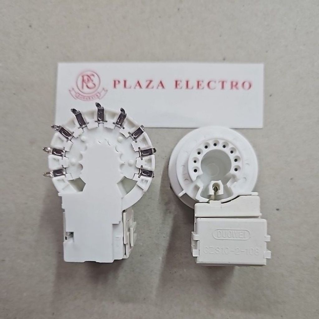 SOKET CRT SOCKET TV TABUNG 9 PIN DUOWEI GZS10-2-108 GZS 10 2 108 ASLI ORIGINAL