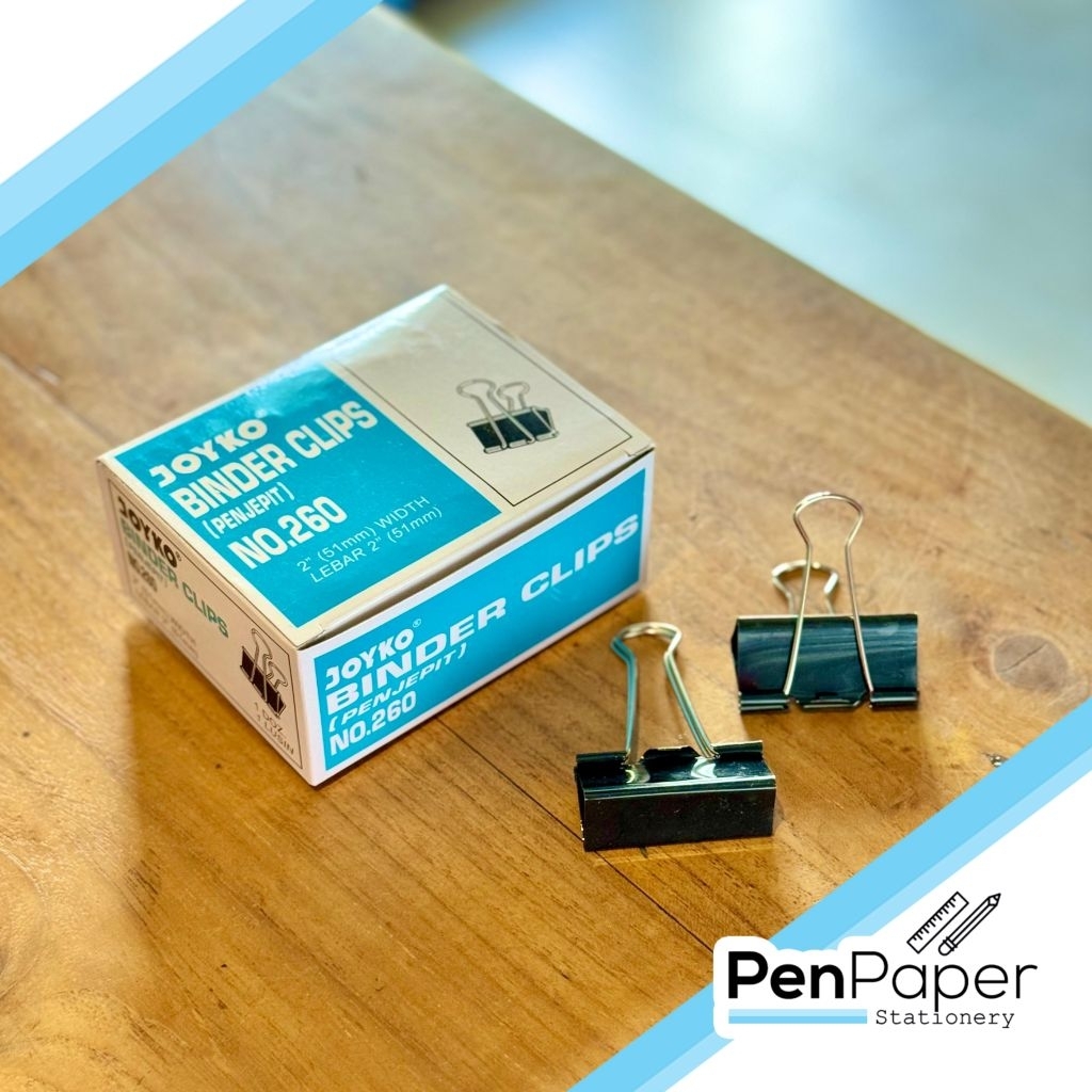 

Binder Clips JOYKO No. 260 Klip Kertas Besar