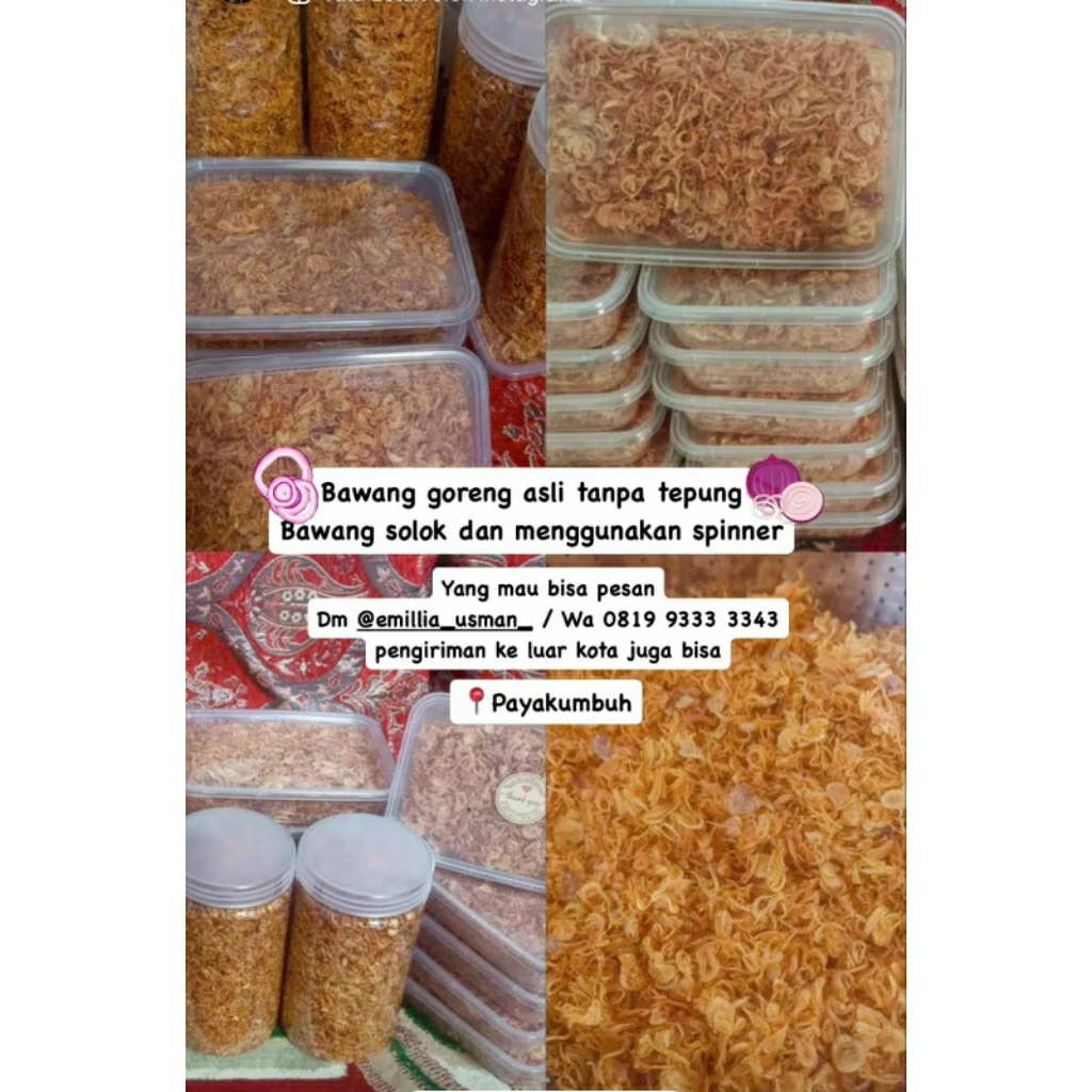 

BAWANG GORENG ASLI TANPA TEPUNG GURIH