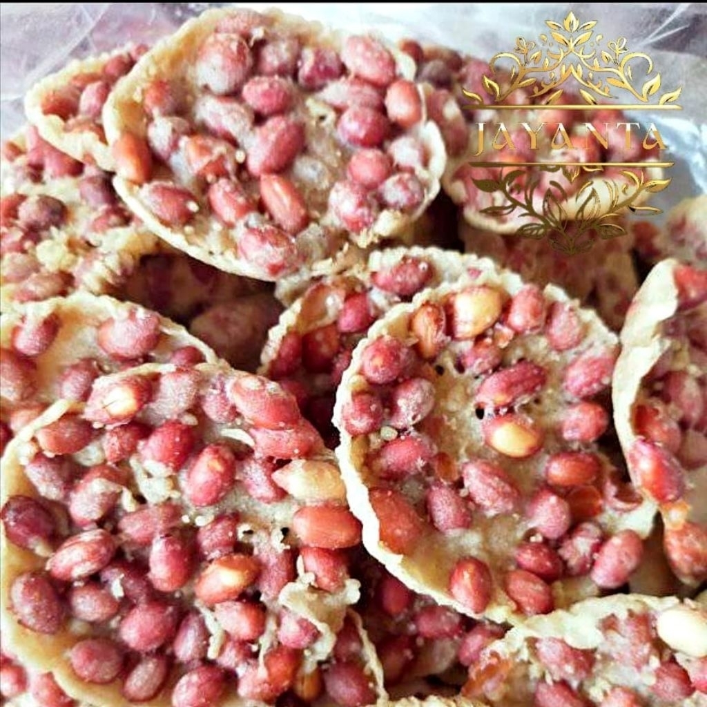 Rempeyek peyek kacang khas jogja