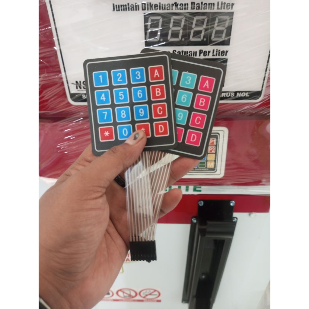 Keypad Pom Mini Digital Membrane Pertamini Digital