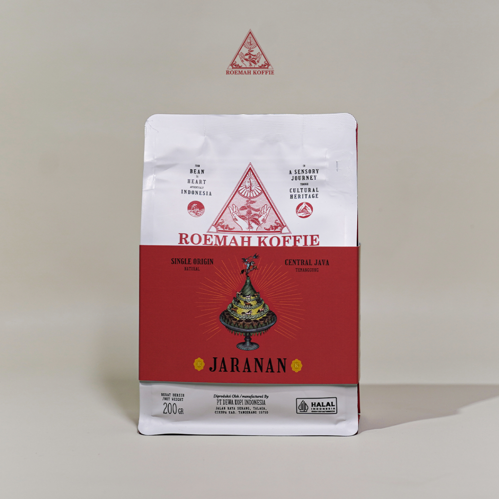 

Roemah Kofffie Jaranan Robusta Espresso Premium Coffee Beans Single Origin