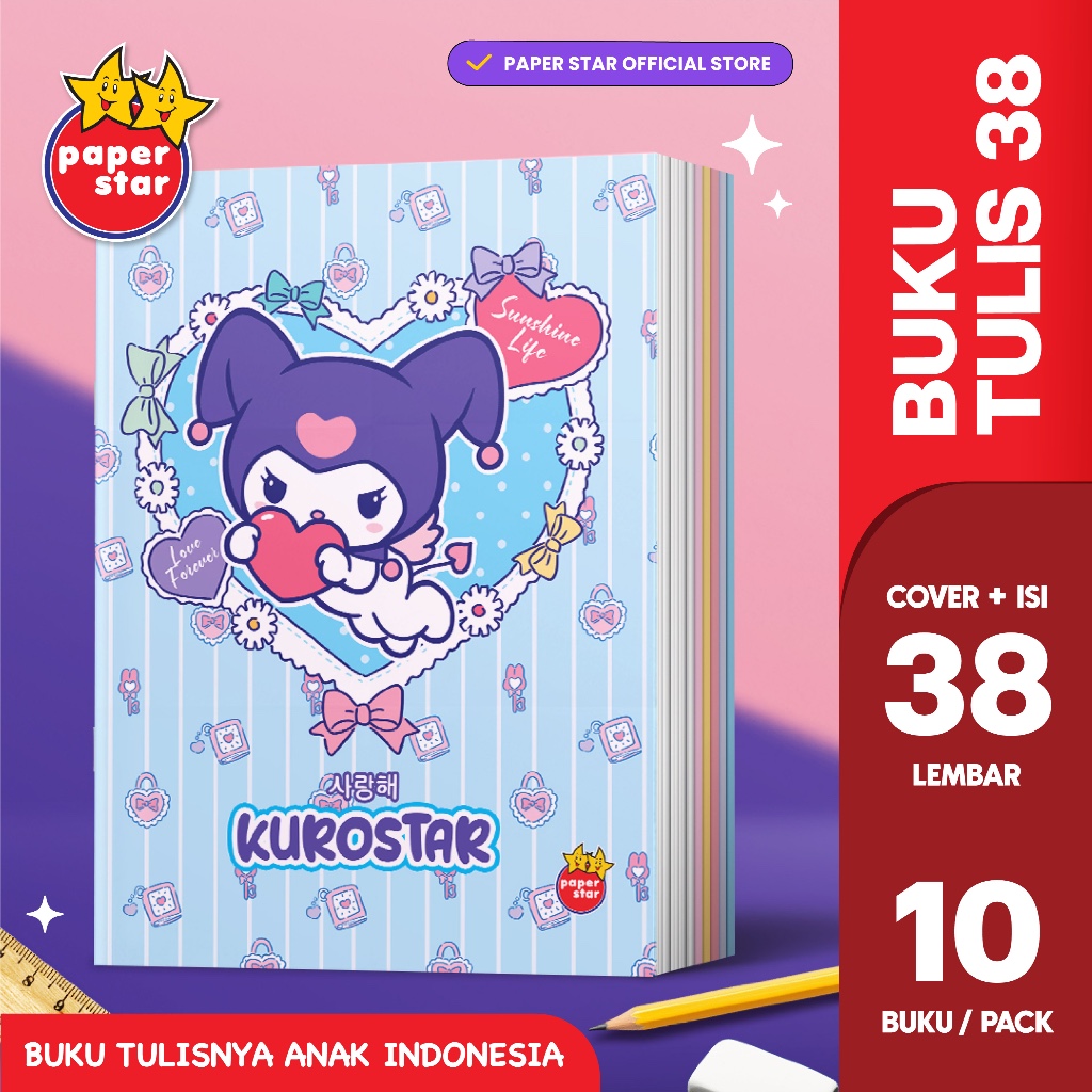 

Buku Tulis Paperstar 38 Lembar Isi 10