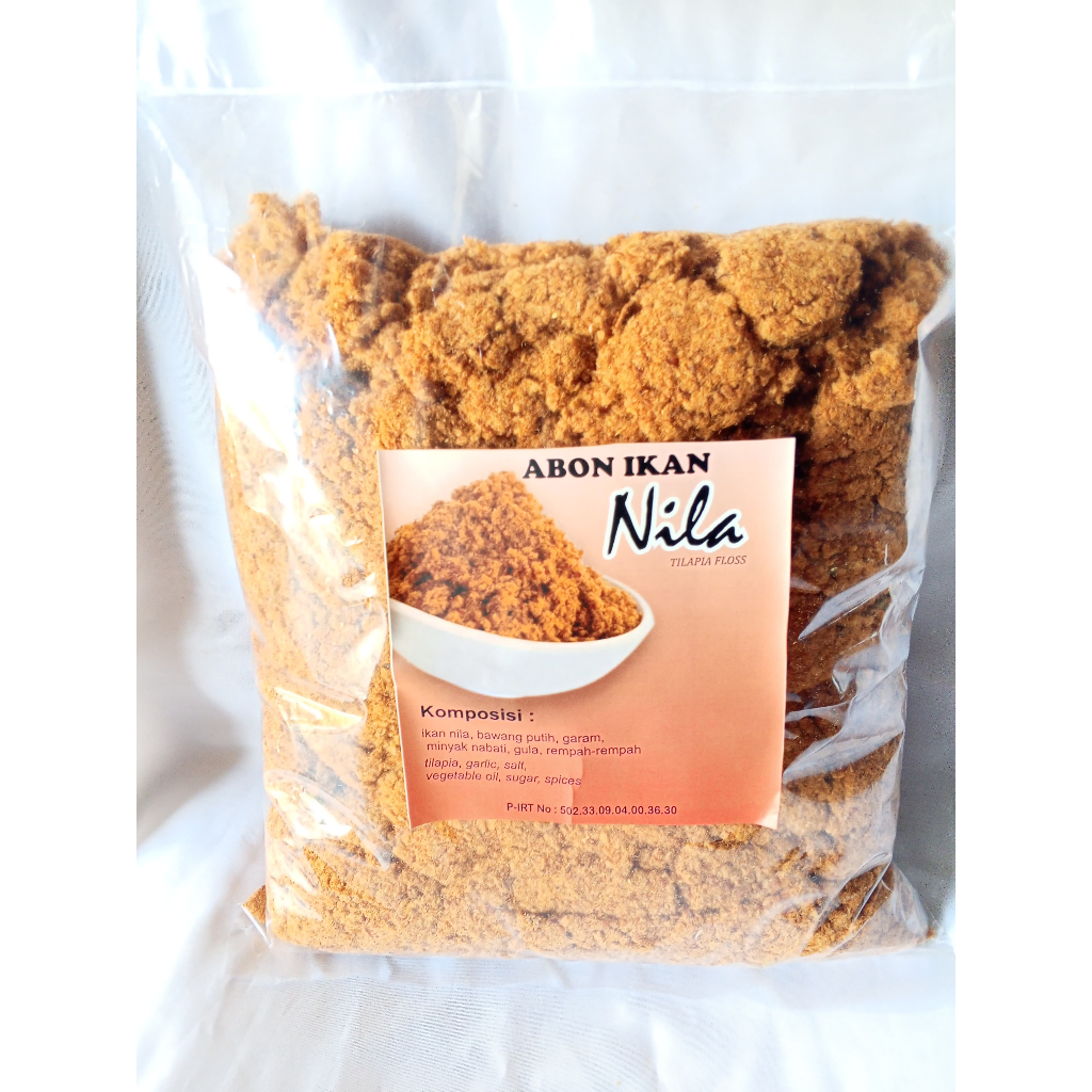 

Abon Ikan Nila Rasa Original Siap Saji Homemade Grosir 1 Kg