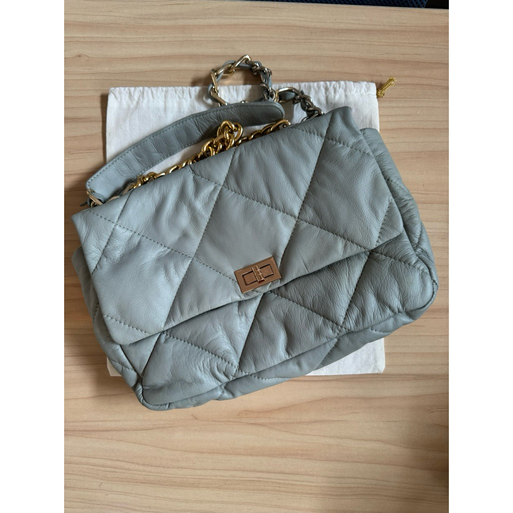 Mooij Turqoise Shoulder Bag