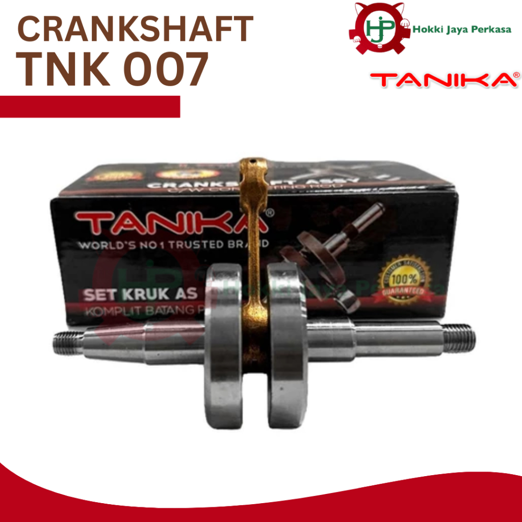 Tanika Original Crankshaft Chainsaw TNK 007 / Tanika Sparepart Crankshaft TNK 007 Gergaji Mesin Tani