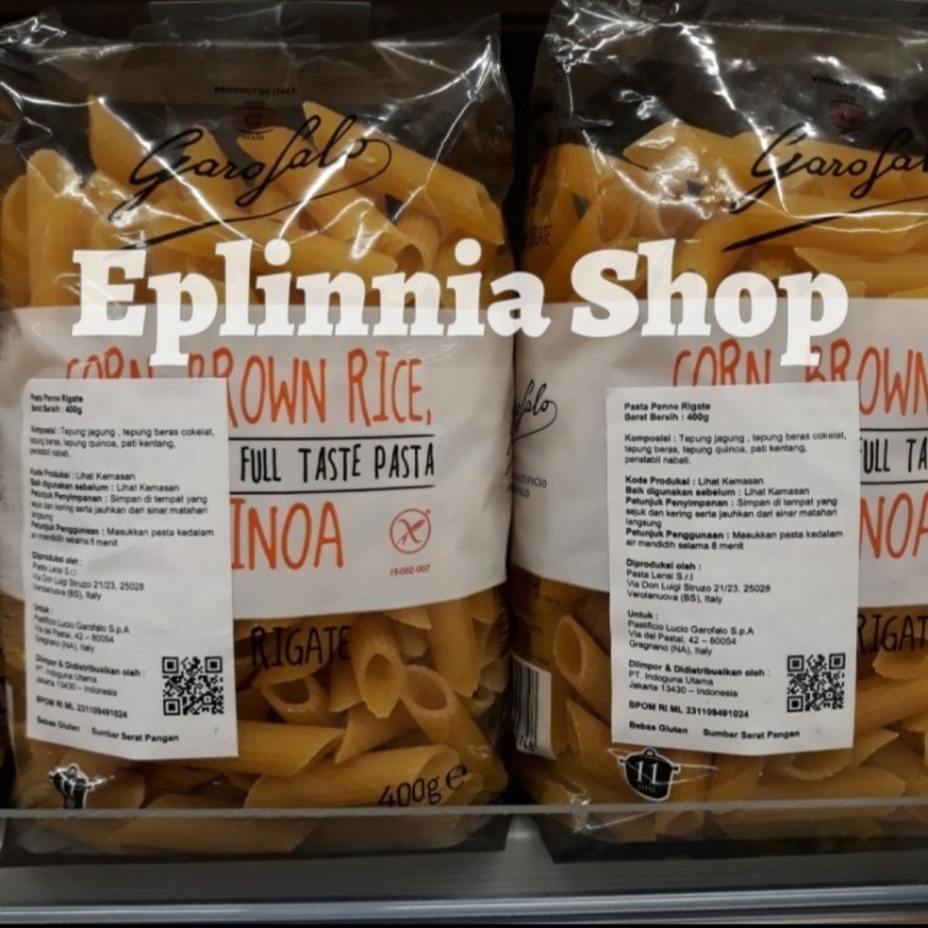 

Garofalo Penne Rigate Gluten Free 400 gr - Pasta