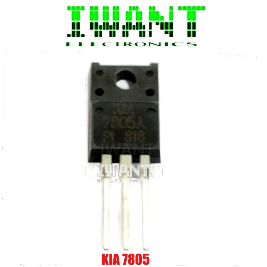 7805 ISOLATED KIA7805 L7805 KIA REGULATOR 5 VOLT TO-220 KIA