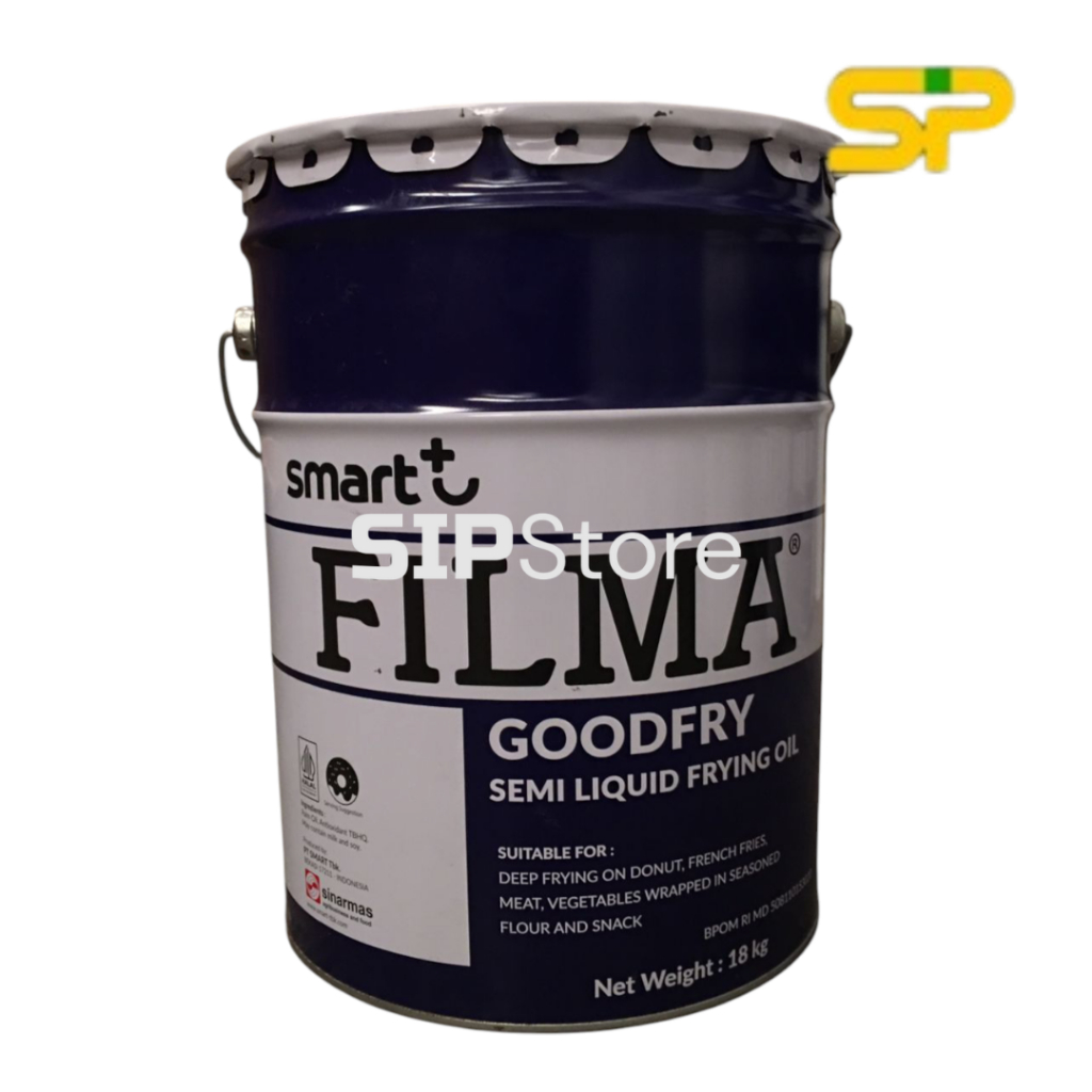 

FILMA Goodfry Semi Liquid Frying Oil @18kg / Minyak Goreng Istimewa / Filma Deep Fry 18 kg