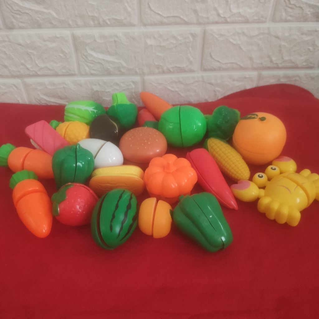 Mainan Buah Potong Preloved