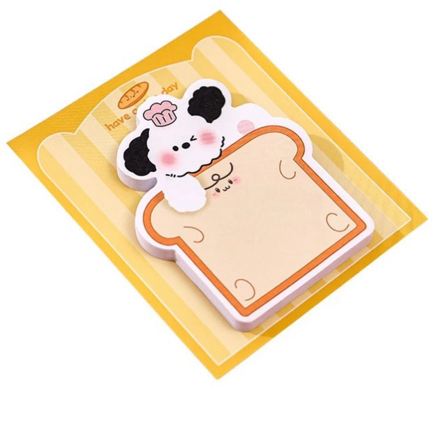 

SuperKawaii - [SK193] Sticky notes isi 30 lembar bentuk kartun lucu / sticky note motif animal / cartoon sticky notes / memo pad / memopad
