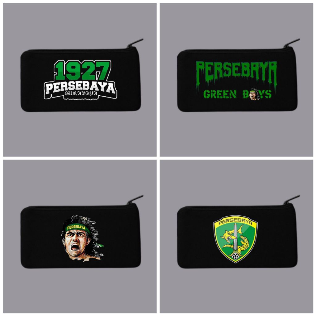 

Tempat pensil club persebaya surabaya/Tepak kanvas premium/Tempat alat tulis/Tempat kosmetik/Tempah hp/Tempat dokumen kartu/Pouch pen case
