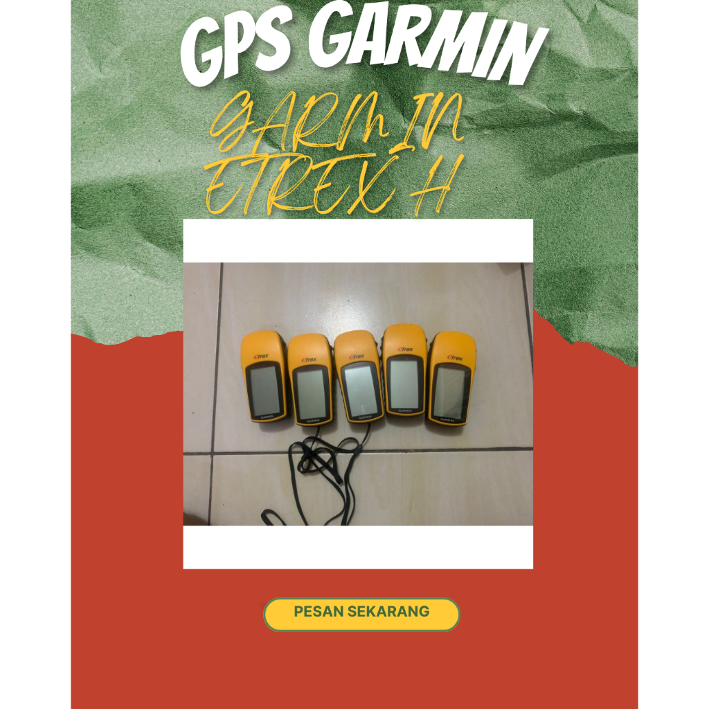 Gps Garmin eTrex H / Gps Garmin eTrex H Bekas