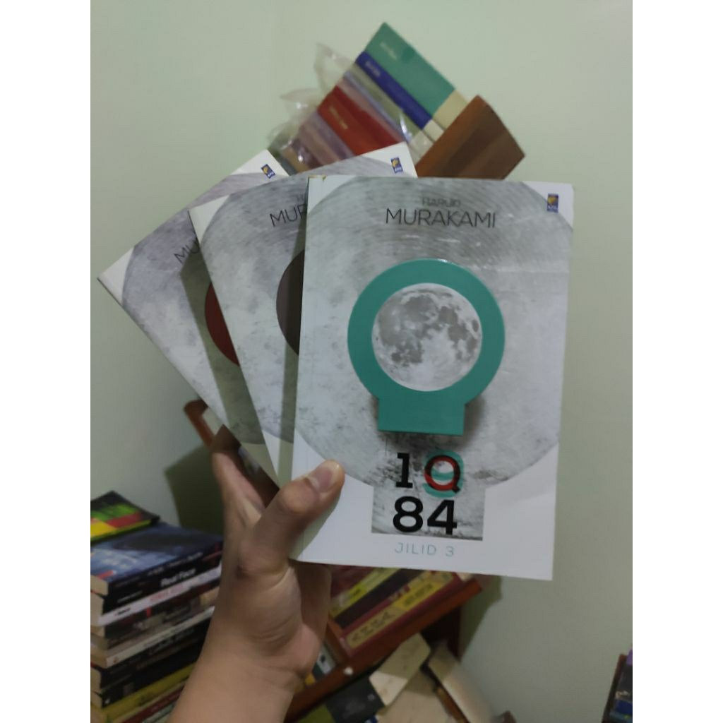 [PRELOVED ORI] Bundle 1Q84 (3 buku) - Haruki Murakami Buku Bekas