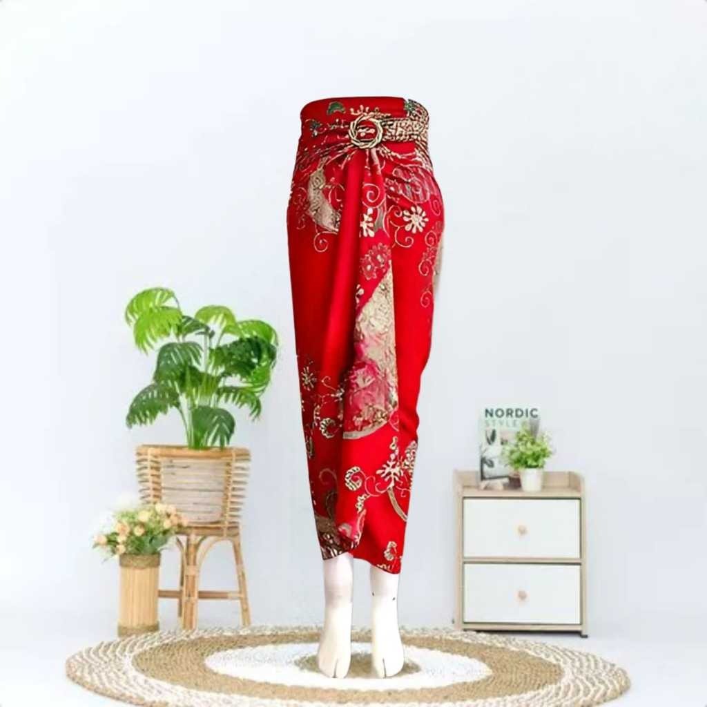 Rok lilit batik murah batik modern rok batik kondangan rok wisuda / Rok lilit Motif Baru Kain Jarik