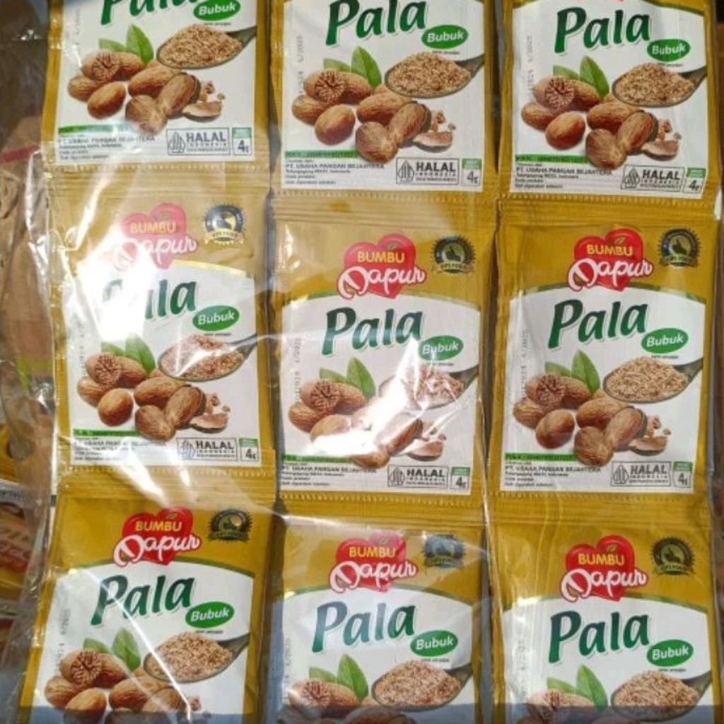 

Pala Bubuk Bumbu Dapur ( 3 Renceng ) 36 Pcs