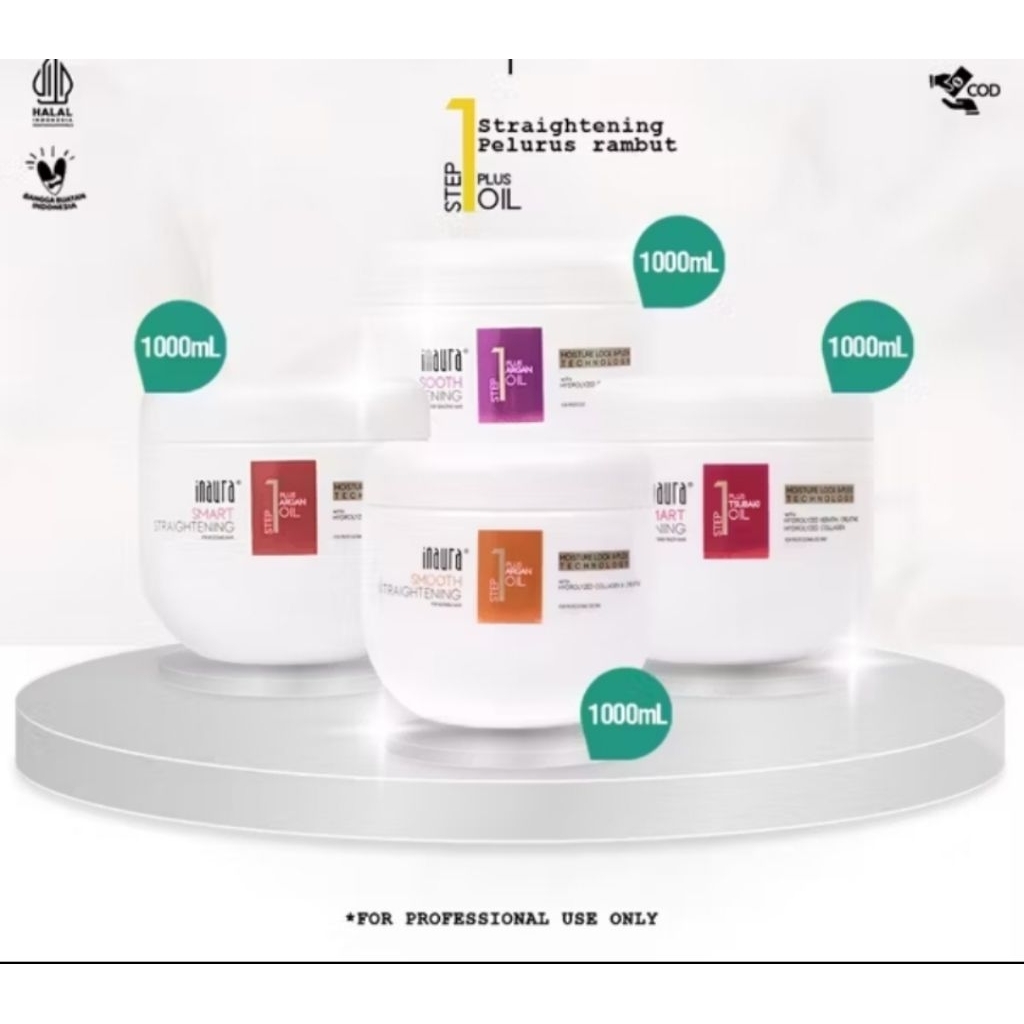 INAURA STRIGHTENING SMART PREMIUM, INAURA SMART, INAURA SMOOTH, INAURA SOOTH