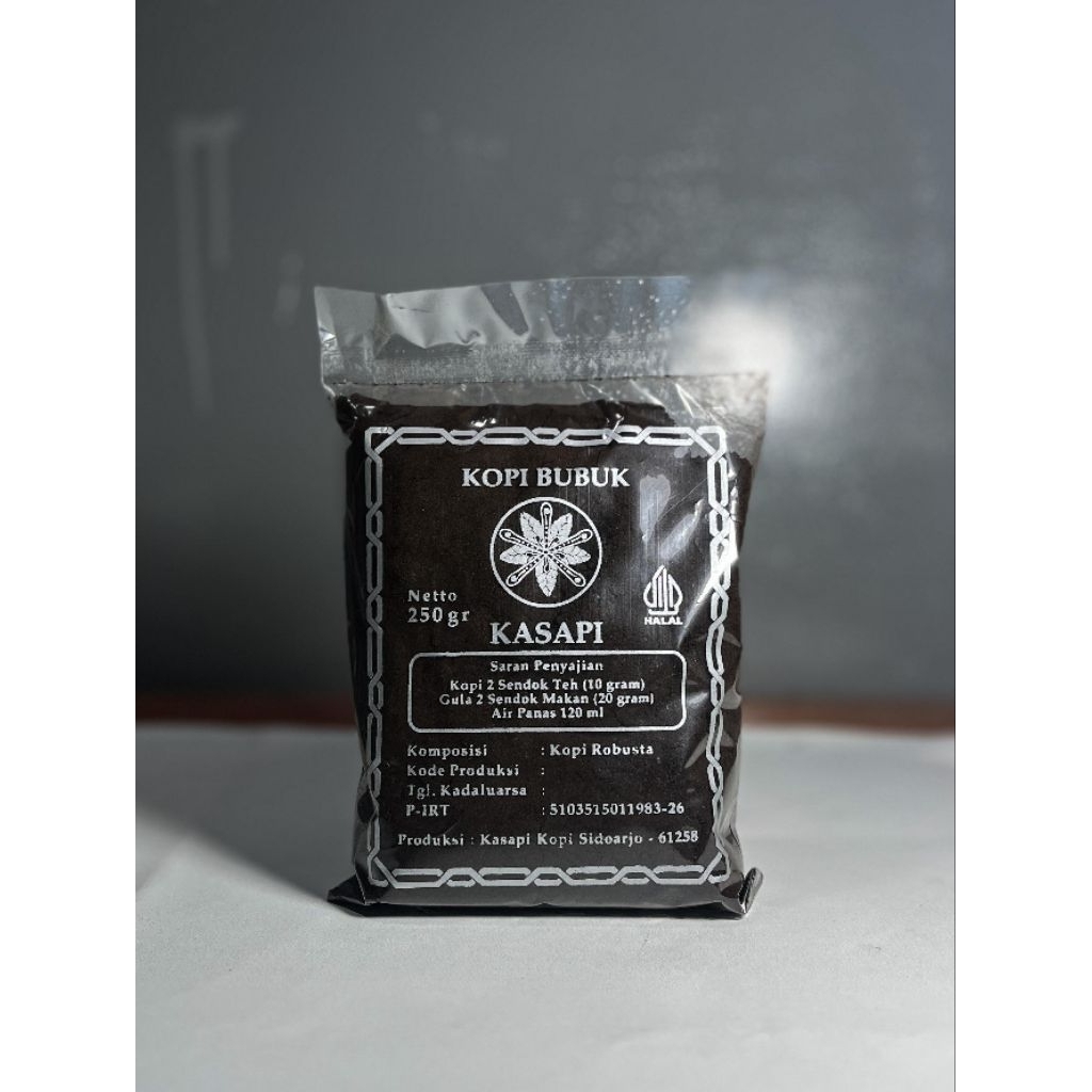 

Kopi Bubuk Kasapi silver- Kopi Tradisional