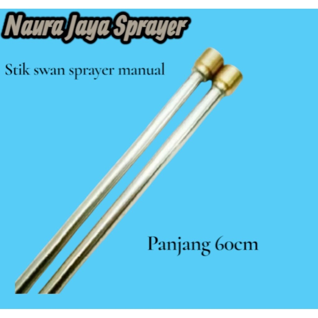 stik sprayer swan ukuran 60cm stainless