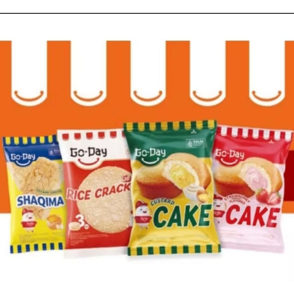 

[ Harga Grosir ] Custard Cake l Rice Crackers l Strawberry Cake l Shaqima l Senbei