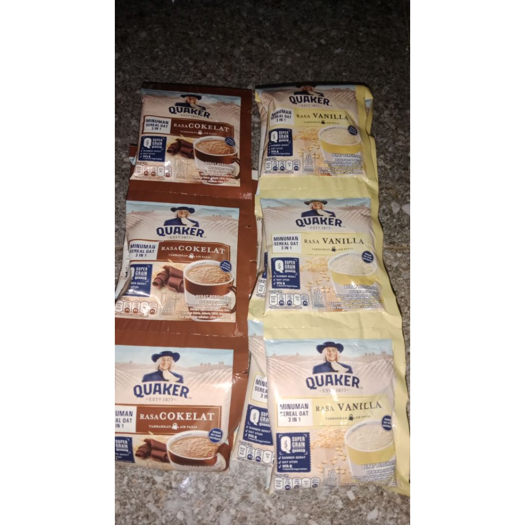 

Quaker minuman sereal