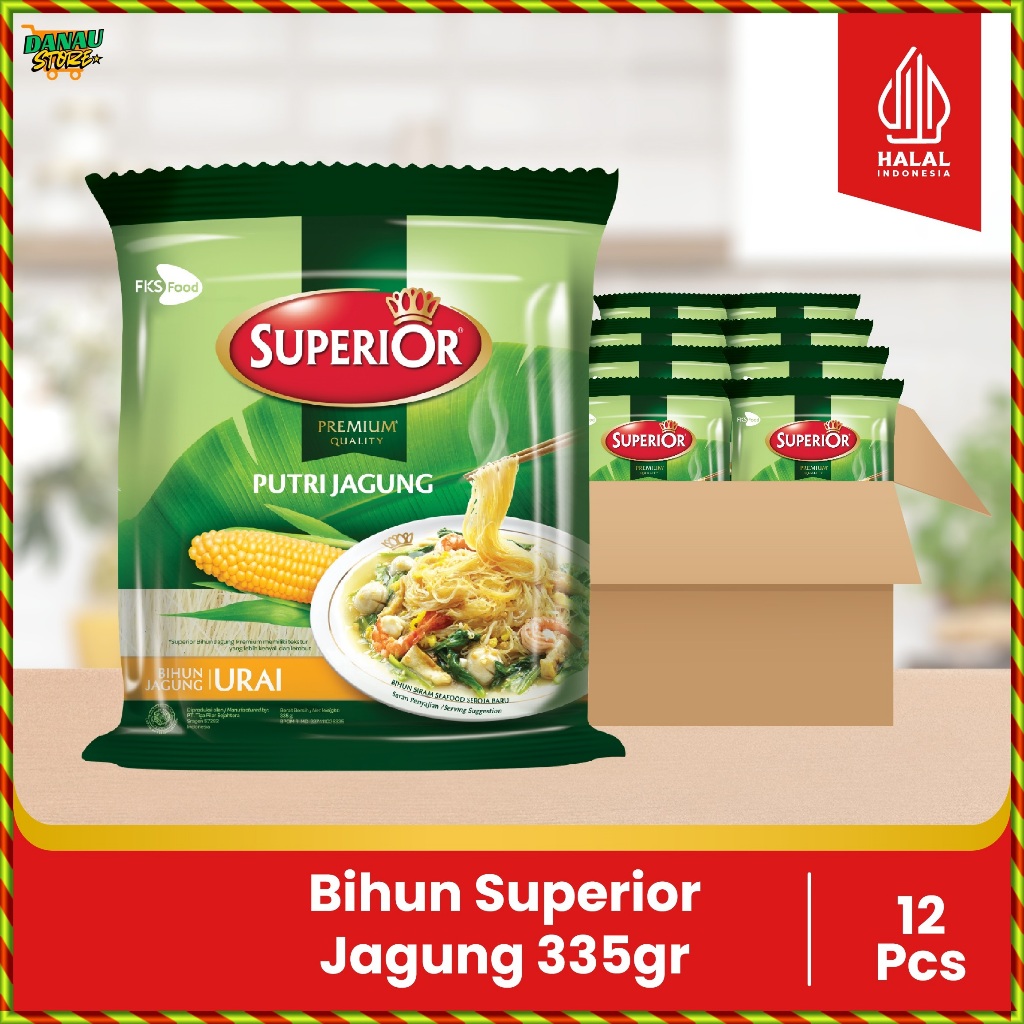 

Bihun Superior - Jagung - 1 Bal - 12 Keping
