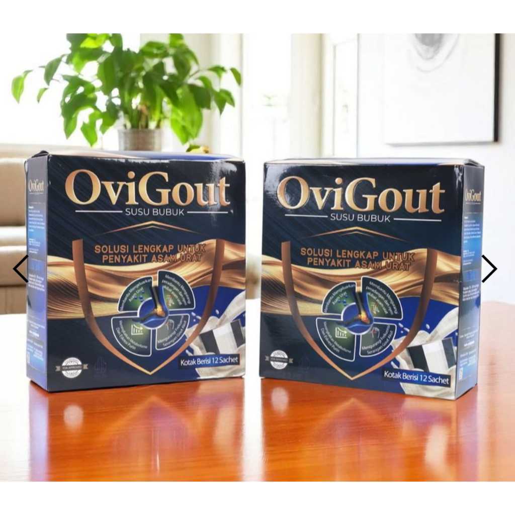 

OVIGOUT MILK SUSU OBAT ASAM URAT KOLESTROL DARAH TINGI NYERI SENDI TULANG PAKET 2 BOX