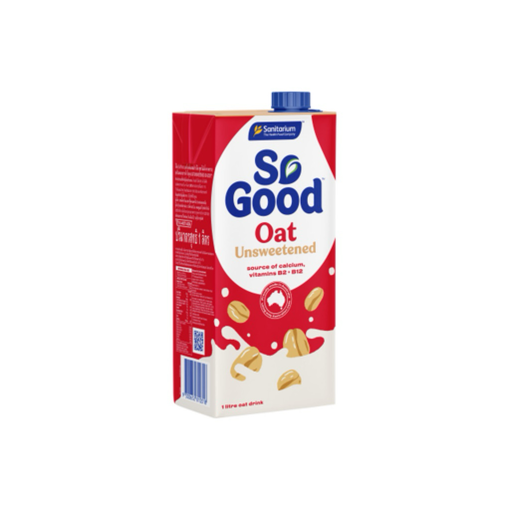 

So Good Unsweetened Oat Milk 1L