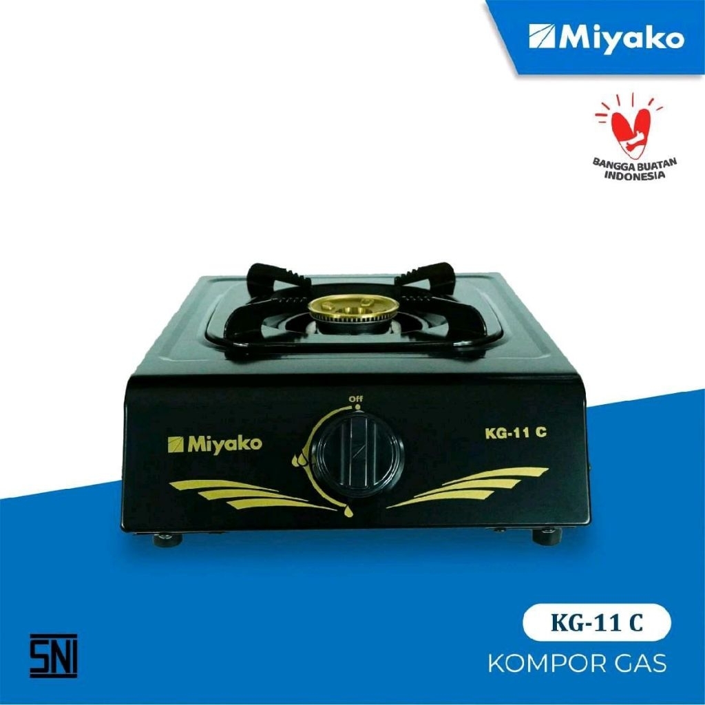 Miyako Kompor Gas Kg 11 C Kompor Gas 1 Tungku Miyako Kg 11C Kompor 1 Tungku Miyako kg11c