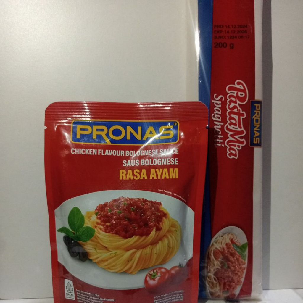 

Paket Saus Bolognese+Pasta Mie Spaghetti