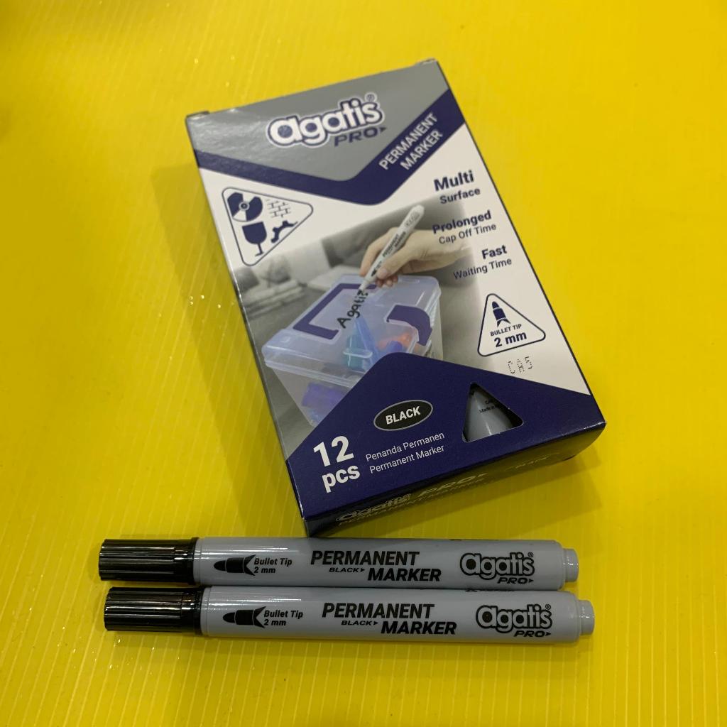 

ECER AGATIS PRO PERMANEN MARKER BLACK-BLUE-RED