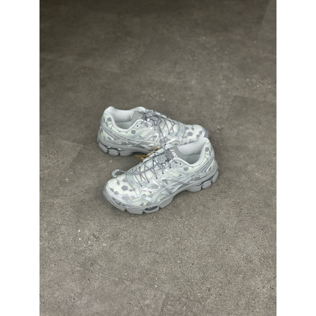 ASICS GEL CUMULUS 16 CECILIA BAHNSEN GLACIER GREY SILVER 100% ORIGINAL