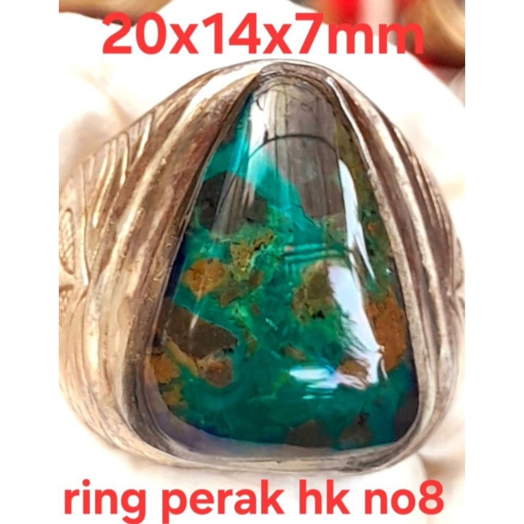 Pirus Persia ceplok metrix kode persia kantoran jumbo ring perak