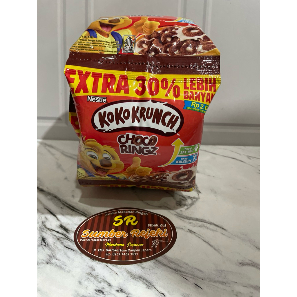 

KOKOKRUNCH CHOCO RINGZ ISI 10pcs