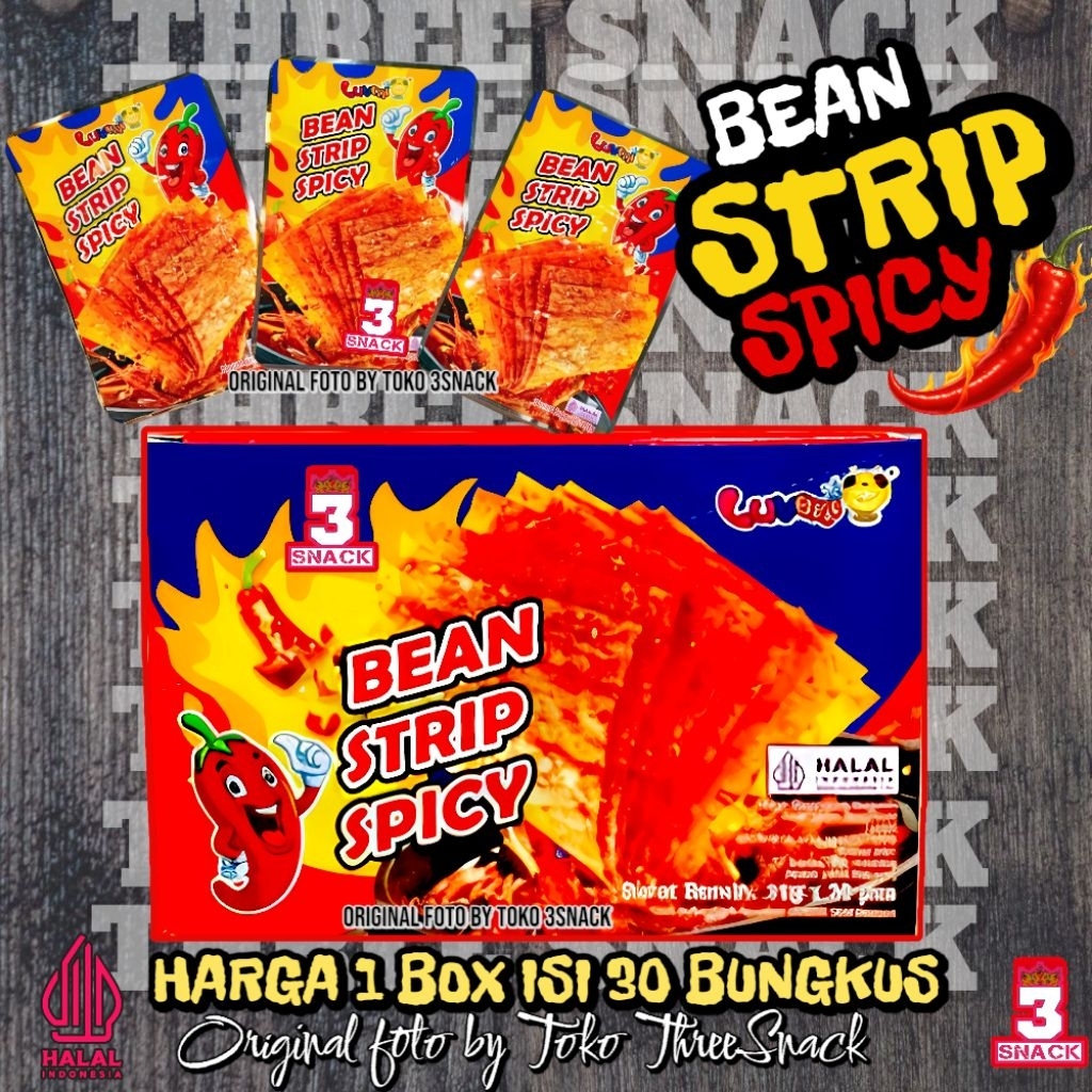 

Ygshop17 Makanan Viral Luvmi Bean Strip Spicy Isi 30 Bungkus