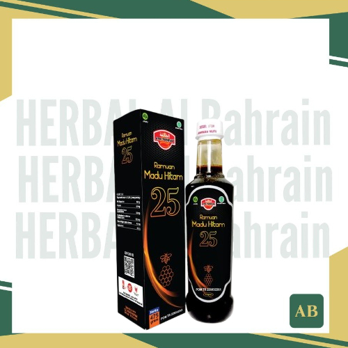 

madu pahit ramuan madu hitam 25 ath thoifah 280gr - madu pahit