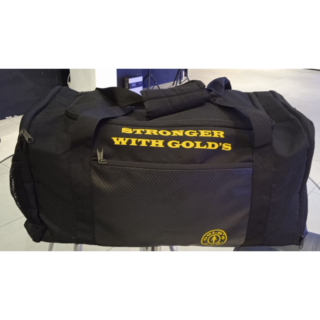 Tas Bag Golds Gym fitness Original