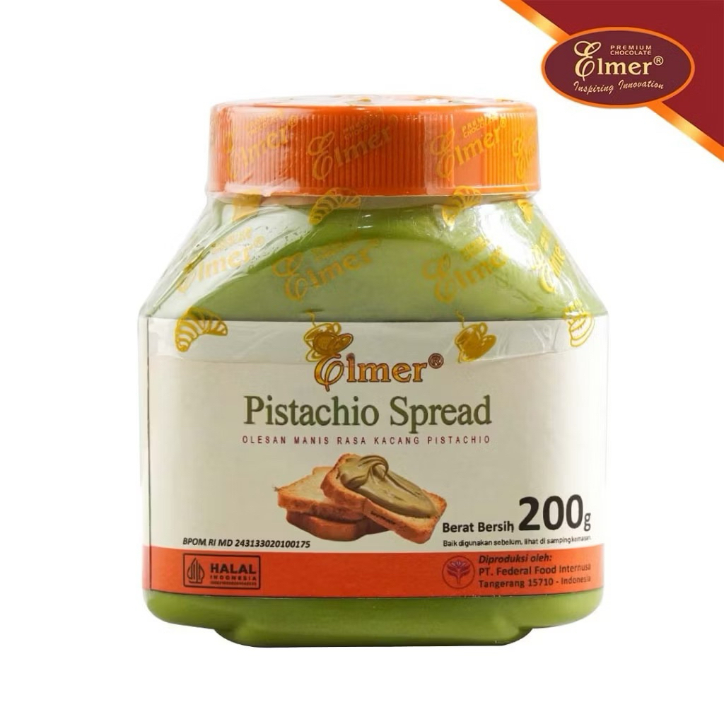 

ELMER SPREAD PISTACHIO 200GR | Olesan Selai Pistachio