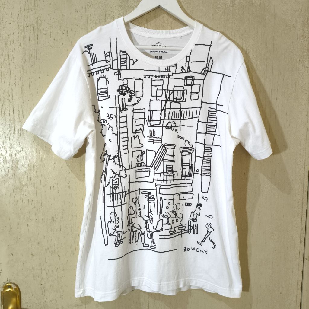 Uniqlo UT X Jason Polan Tshirt White