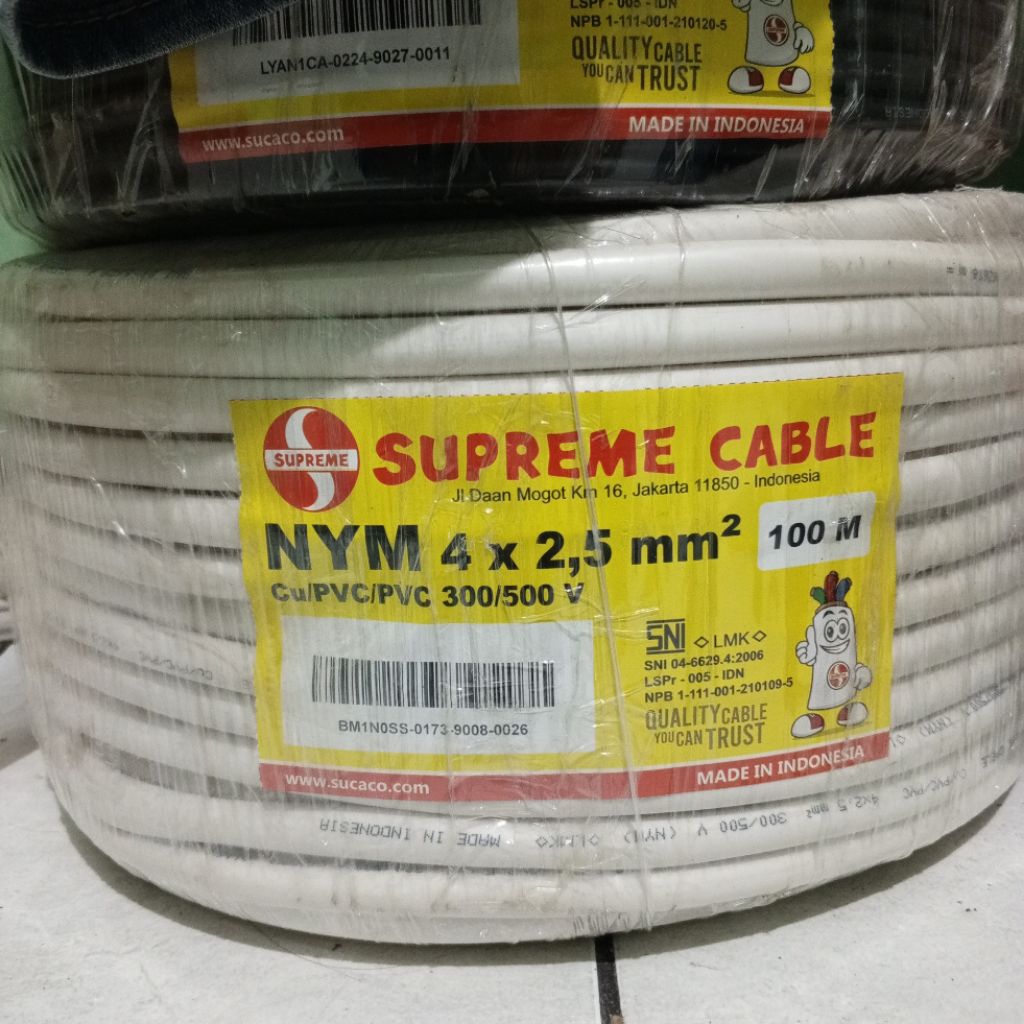 KABEL NYM SUPREME 4X2.5 100METER