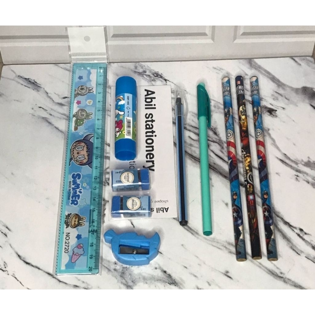

paket hemat alat tulis anak TK/pulpen/pensil