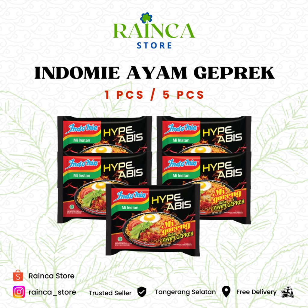 

Indomie Mi Goreng Ayam Geprek 1 5 pcs Tangerang Selatan