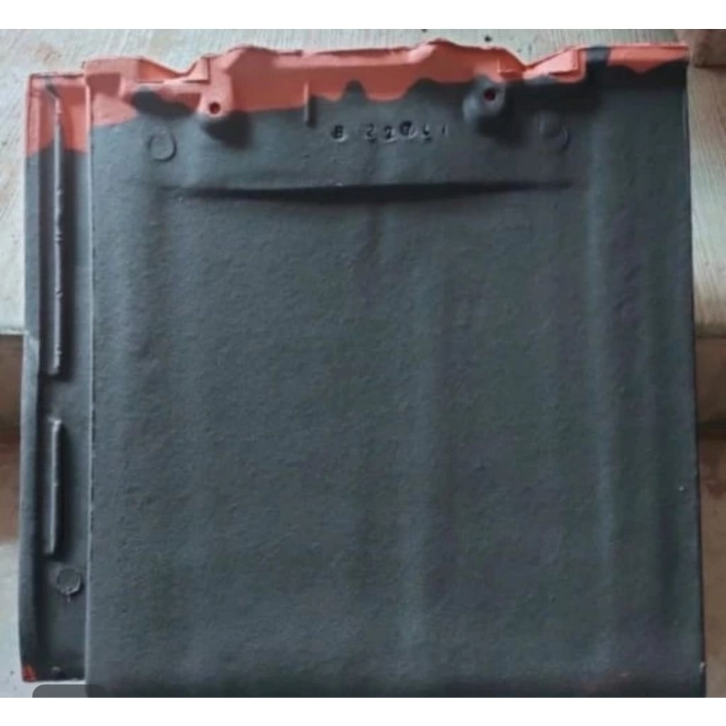 Genteng kanmuri full flat medi grey